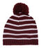 Cappello in misto lana rosso OGRE/bianco MARSHMALLOW