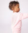 Felpa in cotone con ricamo Petit Bateau neonato rosa JOLI