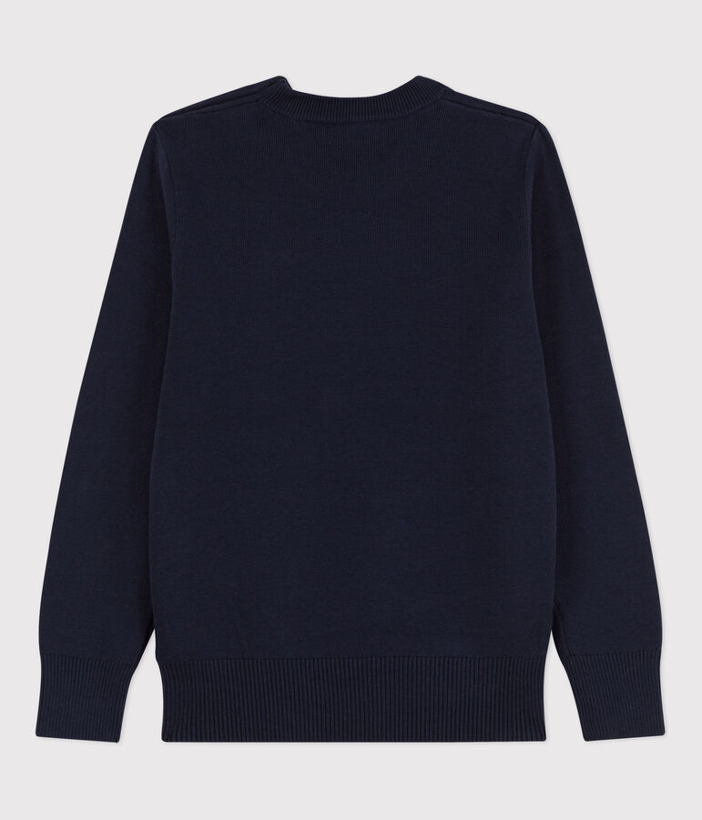 Pull marinaro iconico in cotone Donna blu