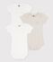 Confezione da 3 body manica corta in cotone variante 1