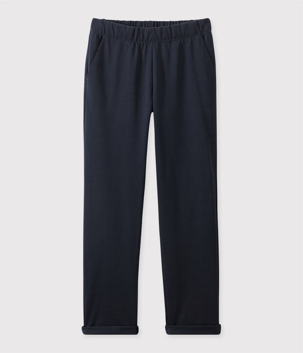 Pantalone in maglia Donna blu