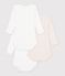 Lot de bodies manches longues en coton multicolore