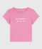 T-shirt a maniche corte con stampa bambina BOUDOIR