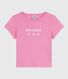 T-shirt a maniche corte con stampa bambina