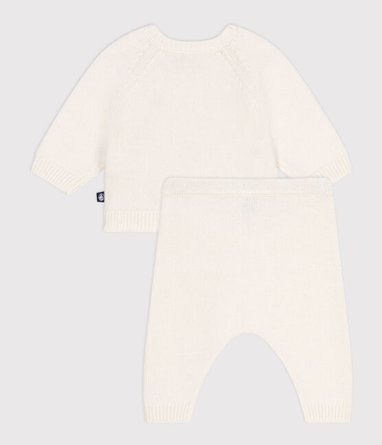 Set 2 pezzi in maglia con cuori ricamati neonato rosso MARSHMALLOW/ POMPEI