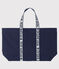 Borsa shopping blu SMOKING