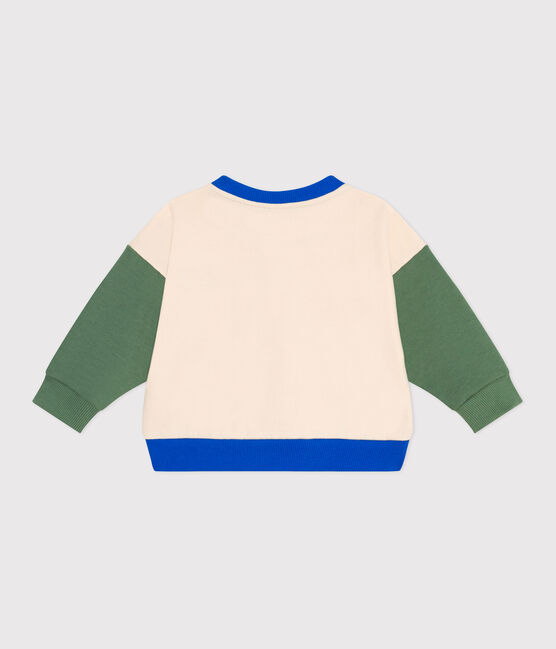 Giacca stile teddy in cotone color block neonato AVALANCHE/ PALMERAIE