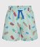 Shorts da mare bambino con stampa SPRAY/ MULTICO