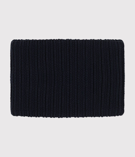 Snood in maglia foderata in pile bambino blu SMOKING