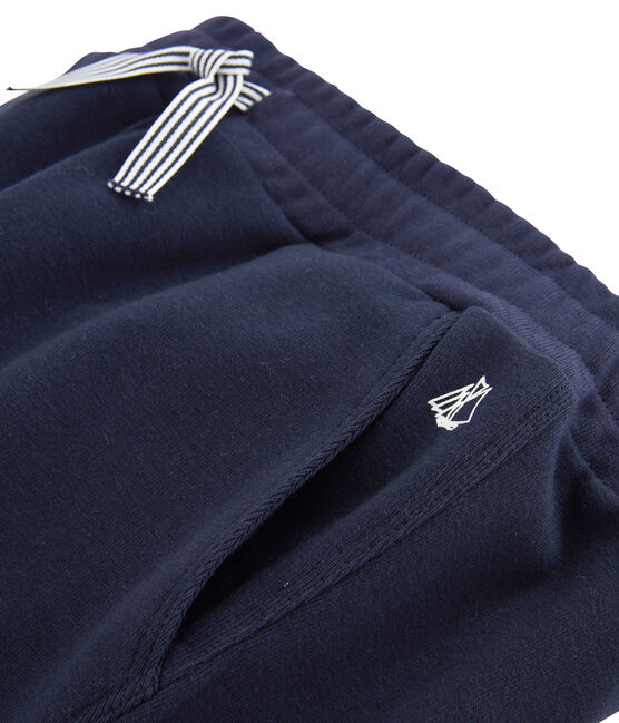 Pantalone in maglia da bambino blu SMOKING