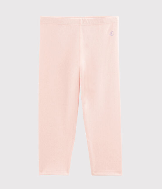 Leggings in jersey lycra bambina rosa MINOIS