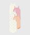 Set di body con spalline in cotone a fiori neonato variante 1
