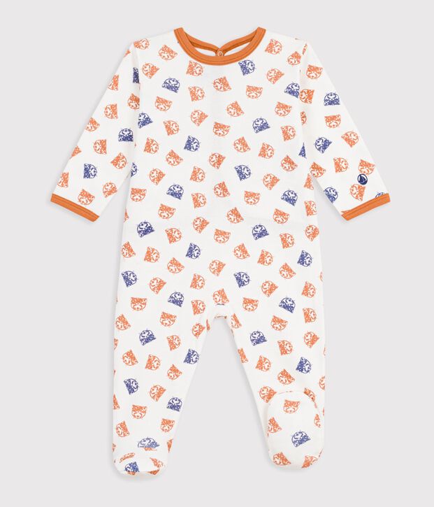Dors bien en coton bianco/marrone/multicolore