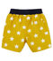 Short da spiaggia fantasia neonato giallo BAMBOO/bianco MARSHMALLOW