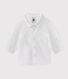 Camicia a manica lunga in cotone Oxford bebè maschio.