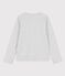 T-shirt bambina/bambino a maniche lunghe grigio BELUGA