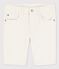 Bermuda in denim bambino ecru AVALANCHE