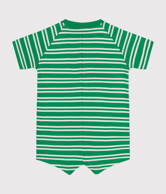 Tutina corta bebè in jersey PRADO/ AVALANCHE