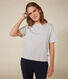T-shirt Le Boxy in tubique donna