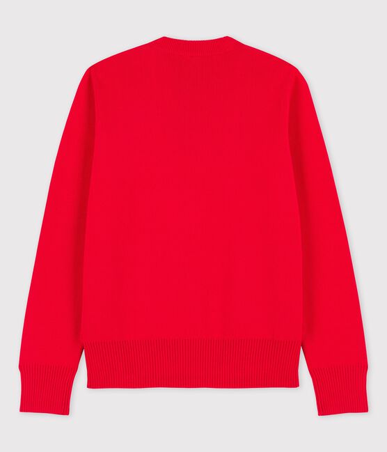 Pull marinaro in cotone Donna rosso PEPS