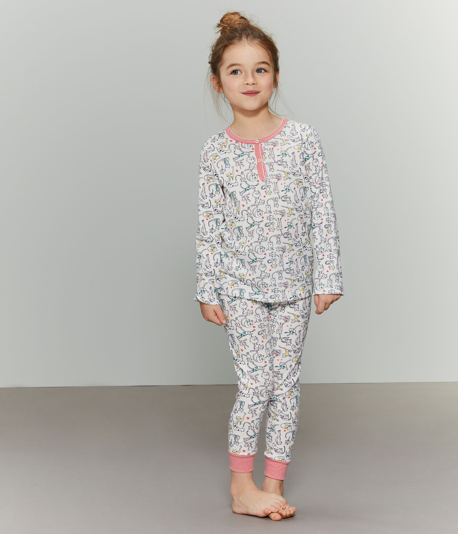 Petit Bateau Pigiama Maniche Lunghe Donna - Stampa Marshmallow, Cotone, Taglia S - Foto 6