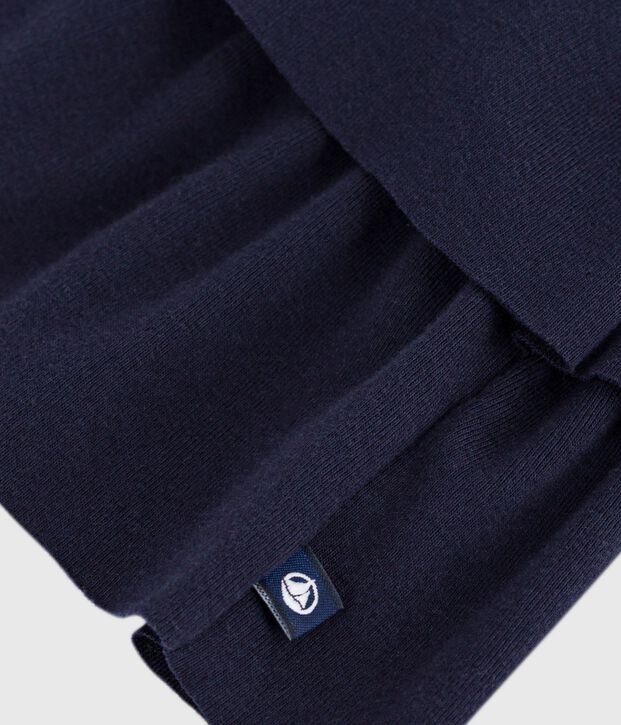 Gonna in cotone tinta unita bambina SMOKING