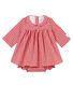 Abito ML e culotte bloomer vichy