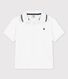 Polo manica corta in jersey bambino