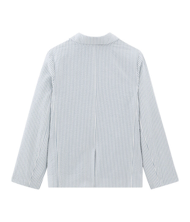 Giacca bambino blu/bianco