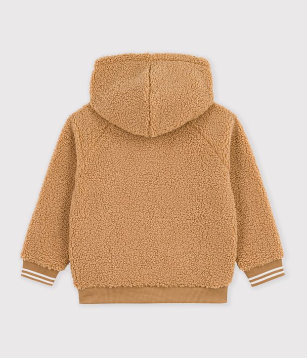 Felpa in sherpa bambino LATTE