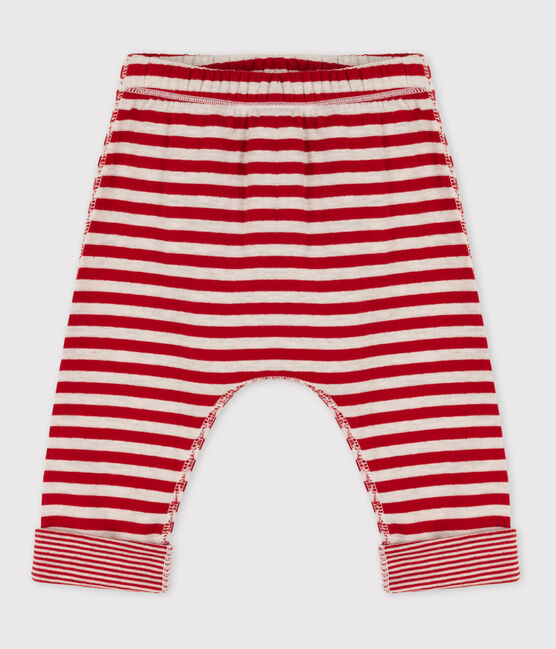 Pantaloni bebè a righe in tubique STOP/ MONTELIMAR