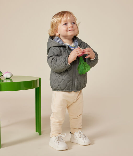 Piumino sottile neonato verde THUYA