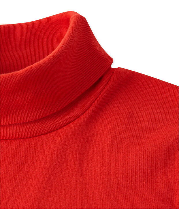 Dolcevita unisex tinta unita rosso