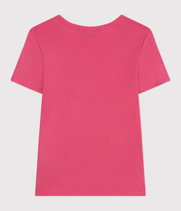 T-shirt L'Iconique in cotone a righe donna rosa