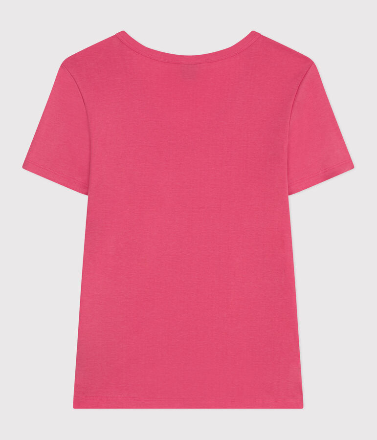 T-shirt L'Iconique in cotone a righe donna rosa