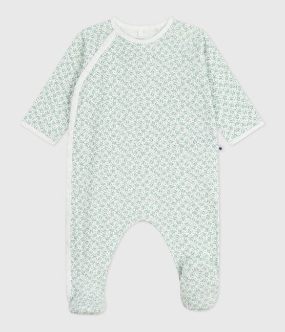 Pigiama in cotone a fiori neonato MARSHMALLOW/ PAUL