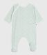 Pigiama in cotone a fiori neonato