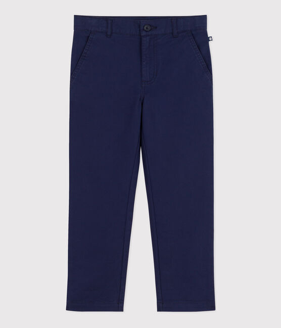 Pantaloni chino bambino blu MEDIEVAL