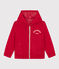 Giacca a vento in tessuto riciclato unisex rosso PEPS