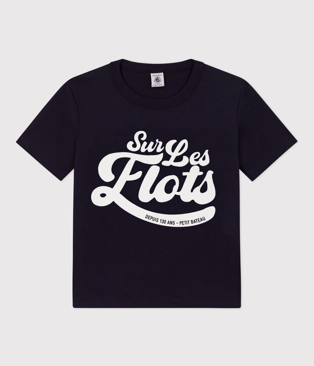 T-shirt  maniche corte in cotone bambino SMOKING