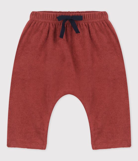 Pantalone alla turca in spugna bebè marrone OMBRIE