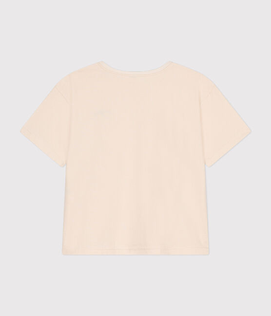 T-shirt LE BOXY in cotone donna ecru AVALANCHE