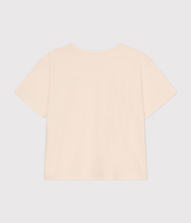 T-shirt LE BOXY in cotone donna ecru