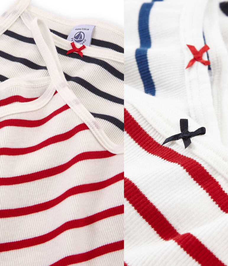 Lotto intimo da ragazza multicolore