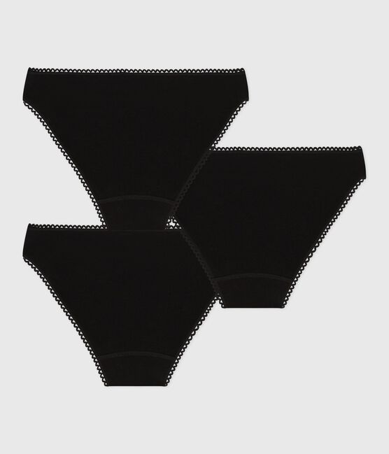 Confezione di slip da donna in cotone ed elastan variante 2