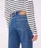 Pantaloni donna in denim dal taglio dritto blu DENIM MOYEN