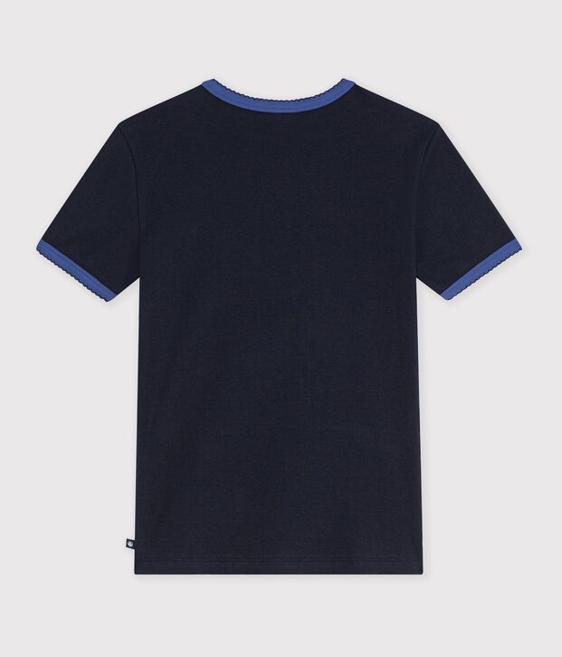 T-shirt a maniche corte in cotone tinta unita donna SMOKING