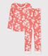 Pigiama snugfit Hawaï bambina in cotone