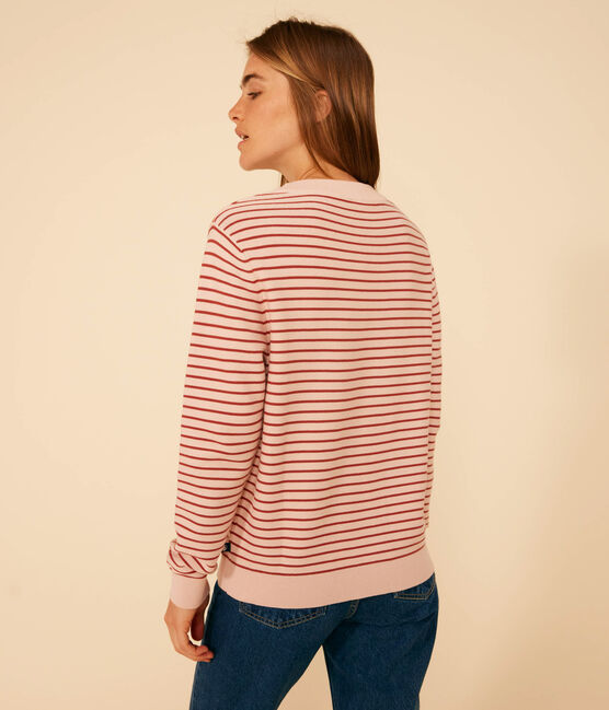 Maglione in cotone rigato da donna SALINE/ FAMEUX