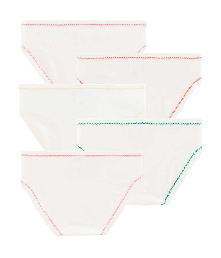 Confezione da 5 slip bambina variante 1